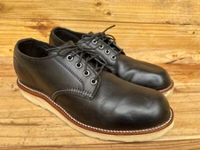 Chippewa Men’s Black soft toe lace up ankle boots Size US 9.5 D