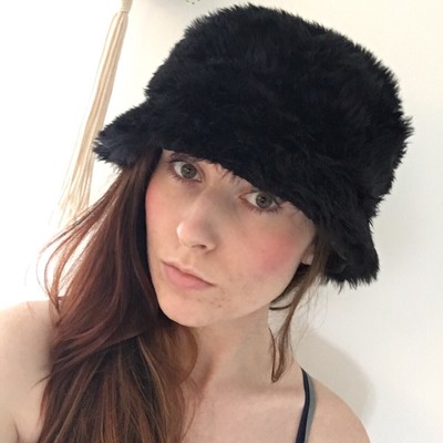 faux bucket hat
