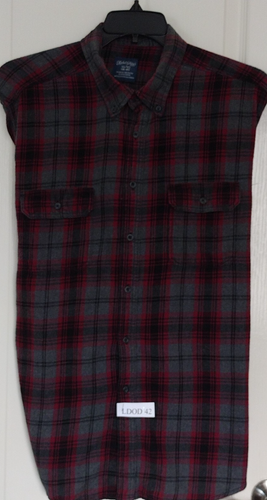 MEN'S Faded Glory Flannel PLAID SHIRT Size XL (46/48)Pocket W/Button Long Sleeve - Picture 22 of 24