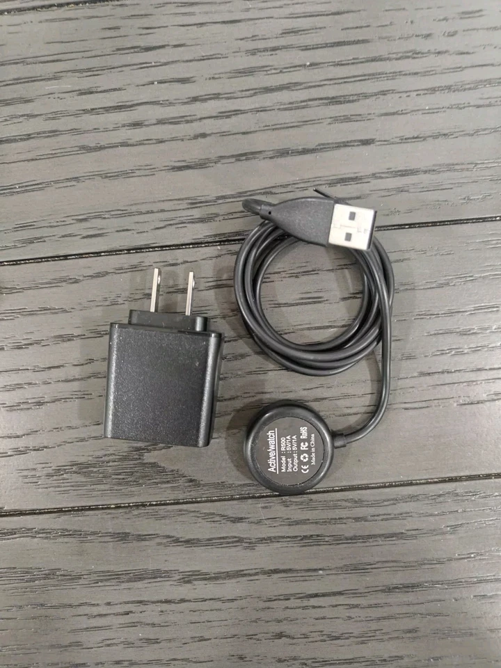 Samsung Galaxy Watch 3/4/5/6/7 (Pro/Classics/Ultra) Charger With Charging Brick - Image 2 of 2