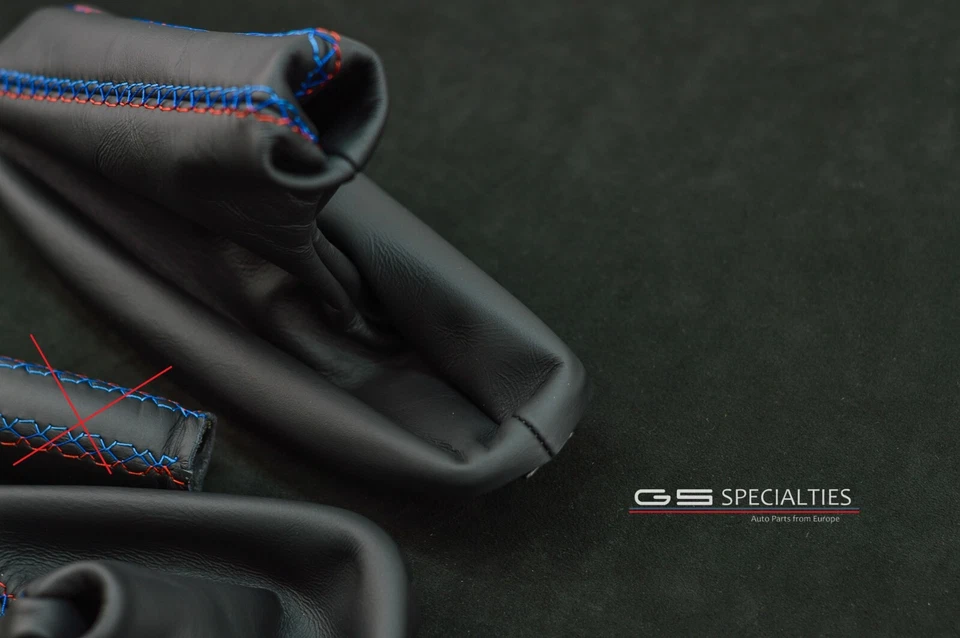 BMW Z3M boots leather SHIFT boot EBRAKE boot INDIVIDUAL Mstitch Z3 M gaiters - Image 2 of 4