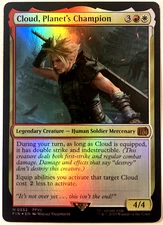 MTG Cloud, Planet's Champion (Foil) Final Fantasy 552 NM