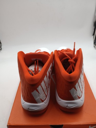 BOTINES DE FÚTBOL NIKE ZOOM CODE ELITE 3/4 TIBURÓN TD 603370-160 PARA HOMBRE ORG/WHT TALLA 17 - Imagen 4 de 11