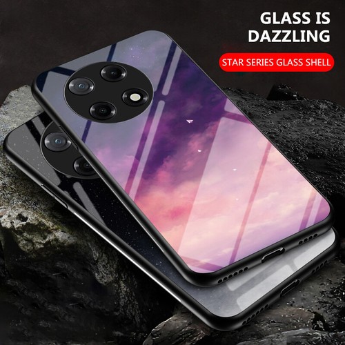 For Tecno Camon 30S, Shockproof Hybrid Shell Back Space Glass Hard Case Cover - 第 2/17 張圖片