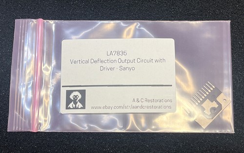 LA7835 - Vertical Deflection Output Circuit with Driver - Sanyo - NOS - Picture 3 of 3