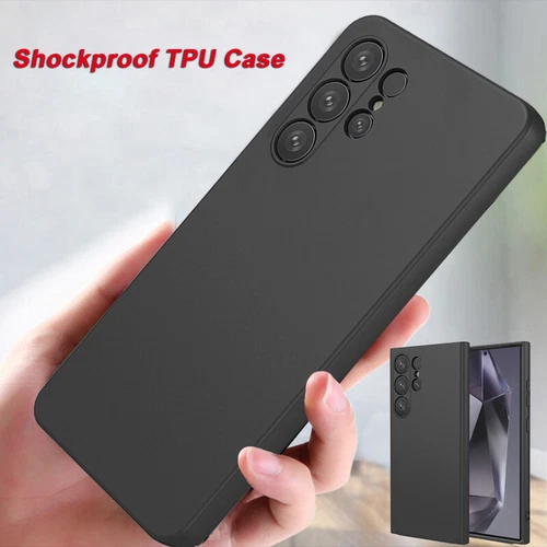 Für Samsung S24 S23 S22 S21 Ultra S20 FE 5G Stoßfest Weich Silikon Hülle Case - Bild 2 von 24