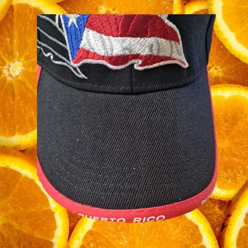 NWT DF Puerto Rico Hook and Loop Adjustable Baseball Hat Cap - Picture 2 of 8