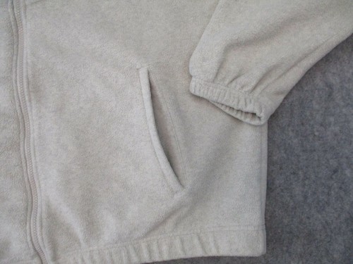 Vintage Ozark Trail Jacket Mens Extra Large Fleece Beige Work Workwear Full Zip - Picture 2 of 9