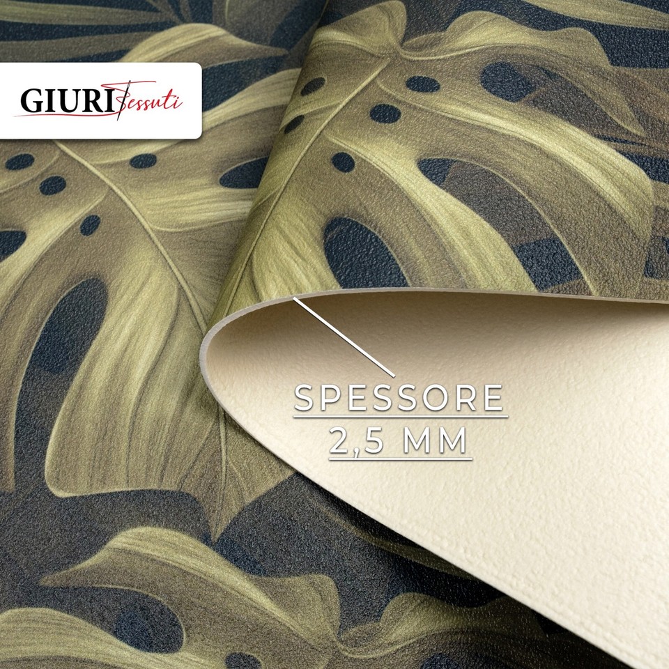 Tappeto Runner In Vinile Effetto Legno - Passatoia Antiscivolo Per Cucina E Bagno - Largo 50cm - Made In Italy - Foto 10