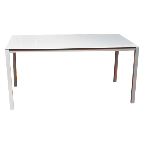 TAVOLO ACCIAIO 'ALBIO' cm. 150 x 80 x h.74 - Foto 1 di 1