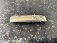 Antique SAMPSON MORDEN Victorian Solid Silver Vesta Whistle Combination Novelty.