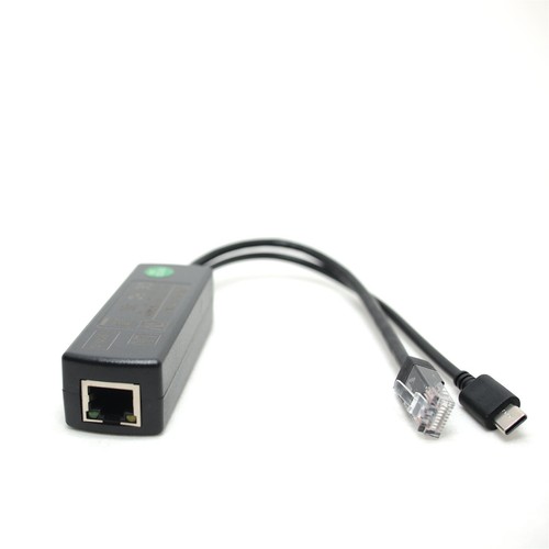 Gigabit Raspberry Pi 4 4B Active PoE Splitter USB TYPE C 5V Power Over Ethernet - 第 6/11 張圖片