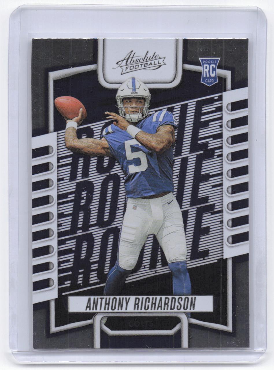 2023 Panini Absolute #104 Anthony Richardson Blue