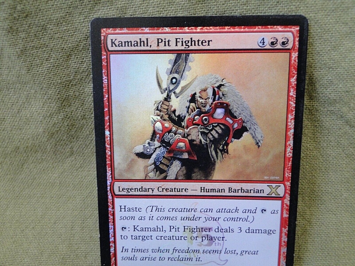 Magic the Gathering: Kamahl, Pit Fighter (Foil) | eBay