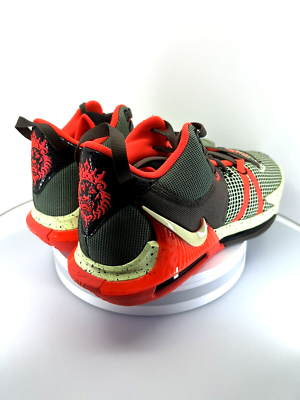 Nike LeBron Witness 7 Basketball Shoes Mens 13 Black Red Lime DM1123-001 Nike LeBron Witness 7 Men main image 3