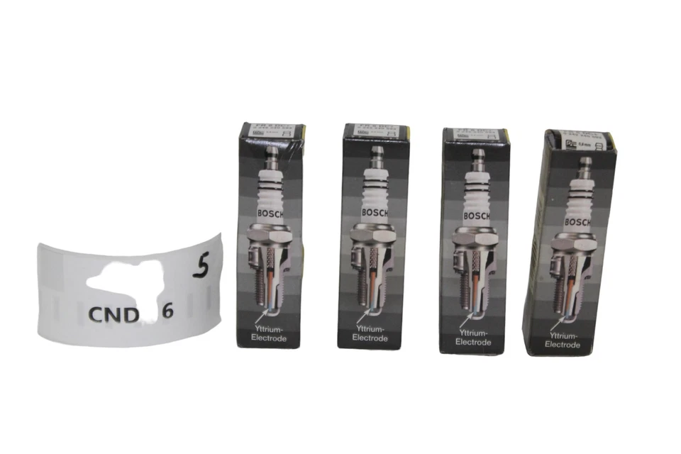 Kit 4 Bujías Fiat X1/9 124 Sport 126 127 131 132 1500 Cabrio Foto 3 de 3