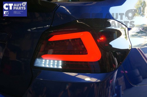 V1 Smoke Full LED Tail lights Dynamic for 15-21 Subaru WRX STI VA taillights - 第 7/15 張圖片