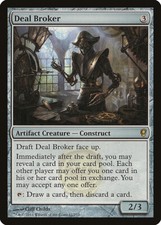 Deal Broker Conspiracy PLD Artifact Rare MAGIC THE GATHERING CARD ABUGames