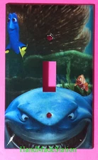 Finding Dory Nemo & Shark Light Switch Power Outlet wall Cover Plate Home decor