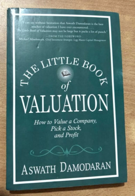 The Little Book Of Valuation by Aswath Damodaran, Paperback 
