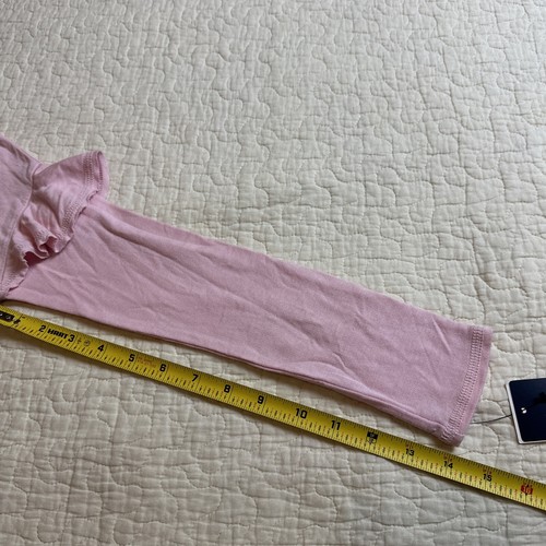Polo Ralph Lauren Size S(7) Girls Knit Ruffle Sleeve Shirt Pink - Picture 6 of 11