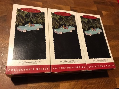 1994 Hallmark Keepsake Ornament 1957 CHEVROLET BEL AIR - Picture 1 of 7