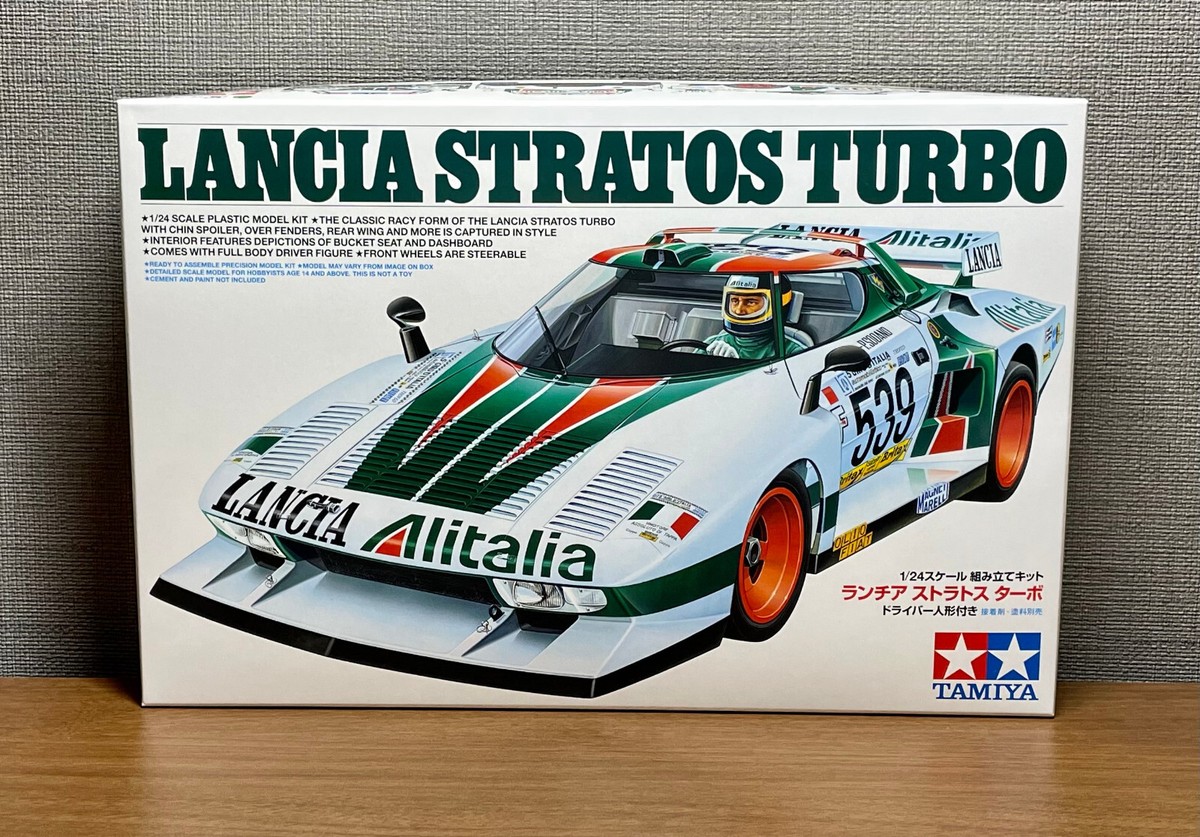★【未組立品】タミヤ LANCIA STRATOS TURBO プラモデル TAMIYA 25210 1/24 Scale Kit LANCIA STRATOS TURBO (Includes