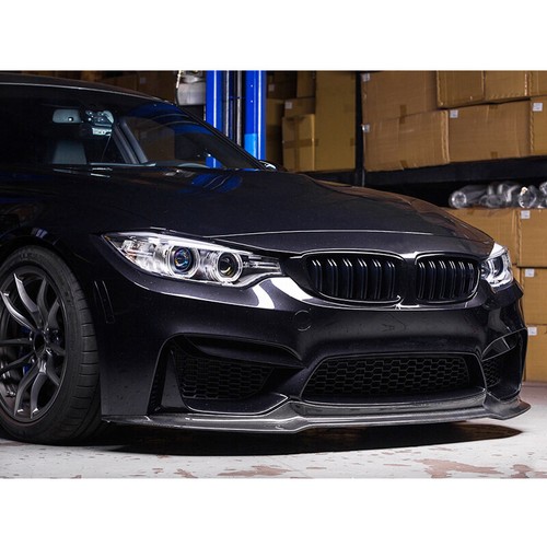 For BMW F80 M3 F82 F83 M4 2014-19 Real Carbon Front Bumper Lip Spoiler Body Kit - Picture 7 of 12