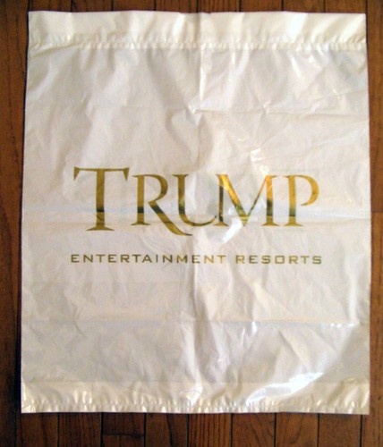 Trump Plaza & Sands Hotel &Casino AtlanticCity NJ Collectible Hotel Laundry Bags - Picture 3 of 14