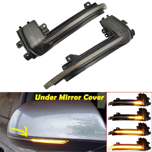 Dynamic LED Turn Signal Light Mirror Indicator For Audi A3 S3 RS3 A4 S4 B8.5 A5 - Picture 1 of 13