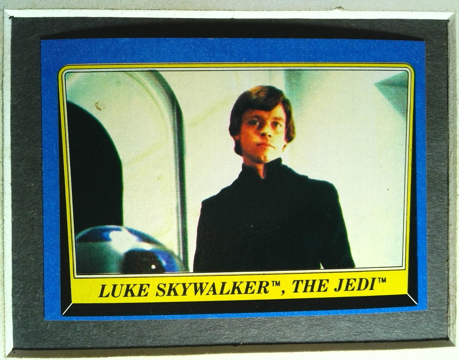 #141 Luke Skywalker, The Jedi 1983 Topps Star Wars Return of the Jedi Series 2