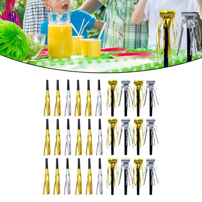 30 Stück Party Gebläse Krachmacher Spielzeug für Jahrestag Hochzeit Einweihung