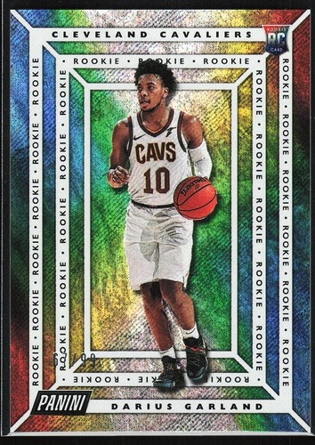 2019-20 Panini Player of the Day Rapture Darius Garland RC 67/99 Cleveland