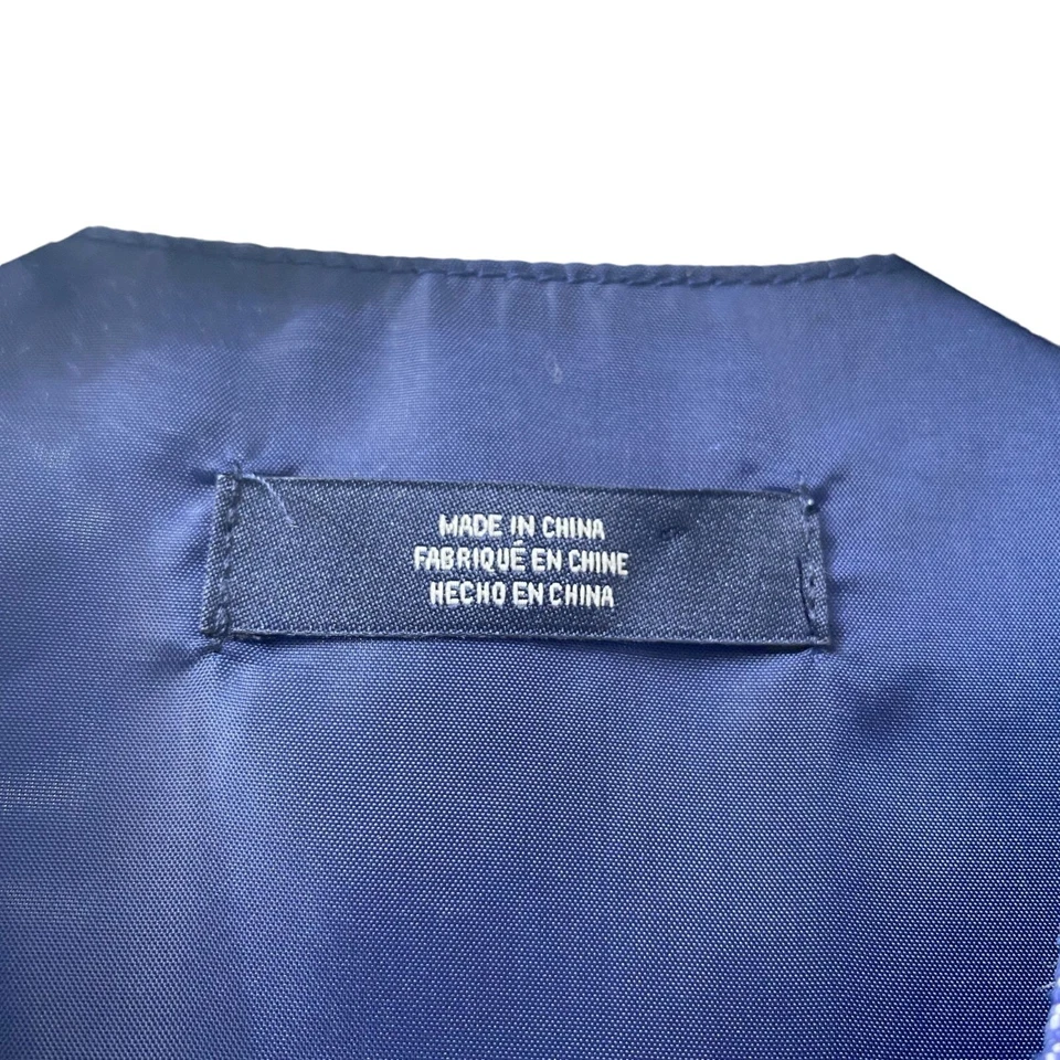 Chaleco NAUTICA para niños talla 5 mezcla de lino azul Foto 4 de 4