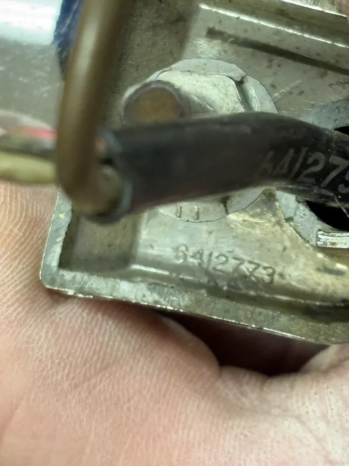 1966-1967 Chevrolet Chevelle conjunto de tacômetro e copo com 5000 RPM linha vermelha 6412773 - Imagem 4 de 4