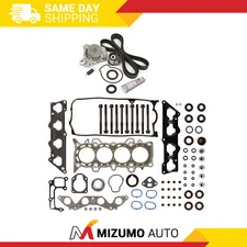 Head Gasket Set Timing Belt Kit Water Pump Fit 01-05 Honda Civic 1.7L VTEC D17A1
