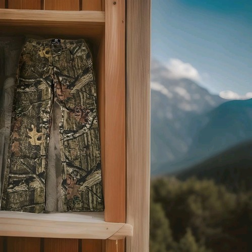 Pantalones de caza Mossy Oak Break Up Infinity para hombre 32x32 nuevos sin etiquetas nunca usados - Imagen 2 de 15