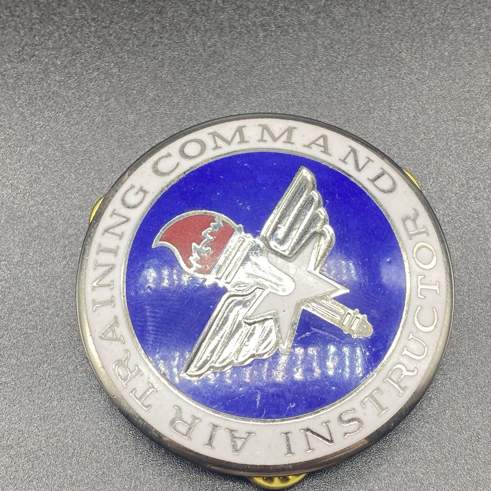 Air Training Command Master Instructor Badge Enam… - image 2