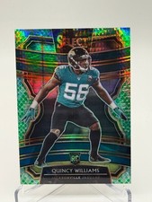 2019 Panini Select Football Quincy Williams dragon scale RC /88