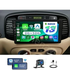 Car Radio for Hyundai Accent 2006-2011 Stereo Android 13 Wireless Carplay GPS BT