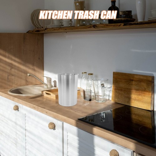  Kitchen Trash Can Countertop Built-in Cover Embedded Garbage Bin - Bild 9 von 12