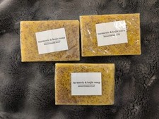    3-Pack    Turmeric Kojic Soap Brightening Soap
