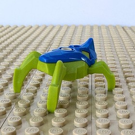 LEGO Hero Factory: Blue/ Lime Green Jumper, hf008, 44028, DRILL MACHINE, 2014