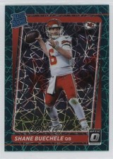 2021 Panini Donruss Optic Rated Rookie Green Velocity Prizm Shane Buechele 11qz