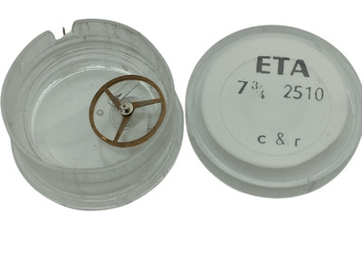 ETA 2510 - 721 Unruh mit Flachspirale (einzeln) - Balance with flat hairsp