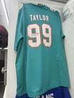 Jason Taylor Miami Dolphins Autographed Nike NFL Jersey  #99 Beckett BAS