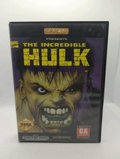 Sega Genesis The Incredible Hulk (US Gold, 1994) *CART & BOX ONLY, TESTED*