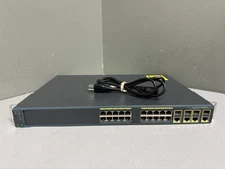 Cisco Catalyst 2960G 24-Port Gigabit Network Switch WS-C2960G-24TC-L #1