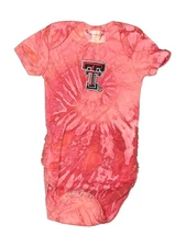 Two Feet Ahead Girls Pink Short Sleeve Bodysuit 18 Months