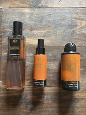 3 BATH BODY THE MEN'S SHOP MAHOGANY TEAKWOOD. Cologne Mist 8 3.4. Body Spray